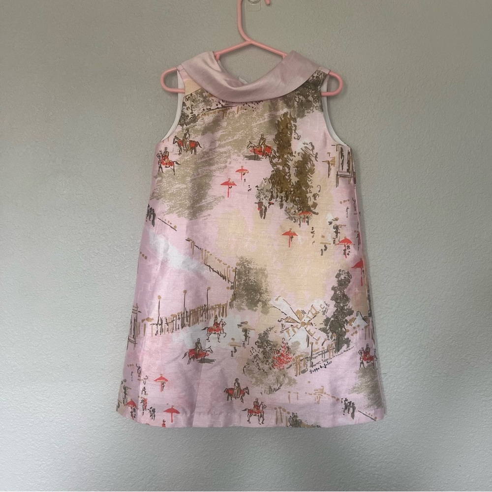 Pippa & Julie Pastel Pink Scenic Dress